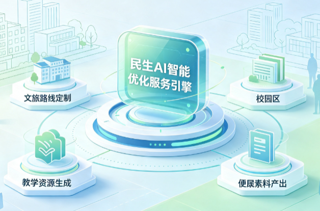 瓯海区AI普惠赋能民生服务 智能优化技术升级大众生活服务体验